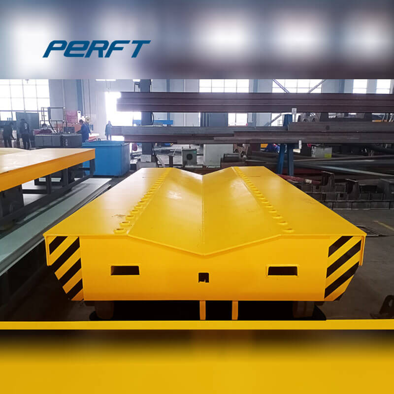Custom Industrial Steel Structure Cable Drum Powered Transfer Wagon