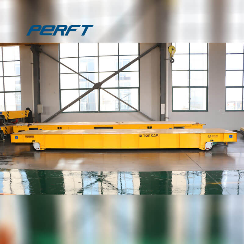 Cable Drum Powered Electric Industrial Transfer Cart for Facility Assembly Line
